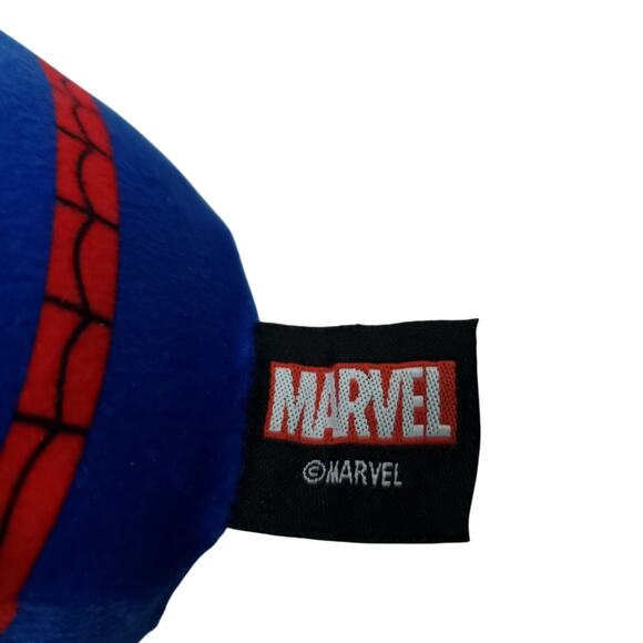 Marvel Cuutopia Spiderman 6" Plush Toy 2022 Mattel Red & Blue - Picture 3 of 7